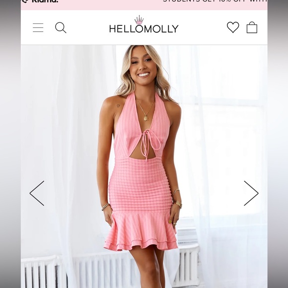 HELLO MOLLY BARBIE MANSION DRESS PINK - Picture 2 of 9